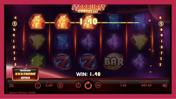 スターバースト・エクストリーム(Starburst XXXtreme)